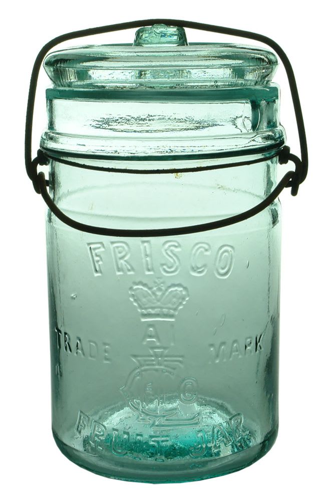 Fruit Jar. Frisco Fruit Jar. Quart.