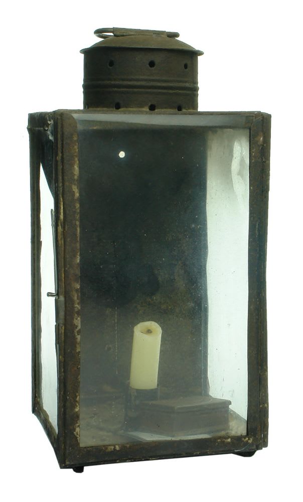 Lantern. Large hanging type.