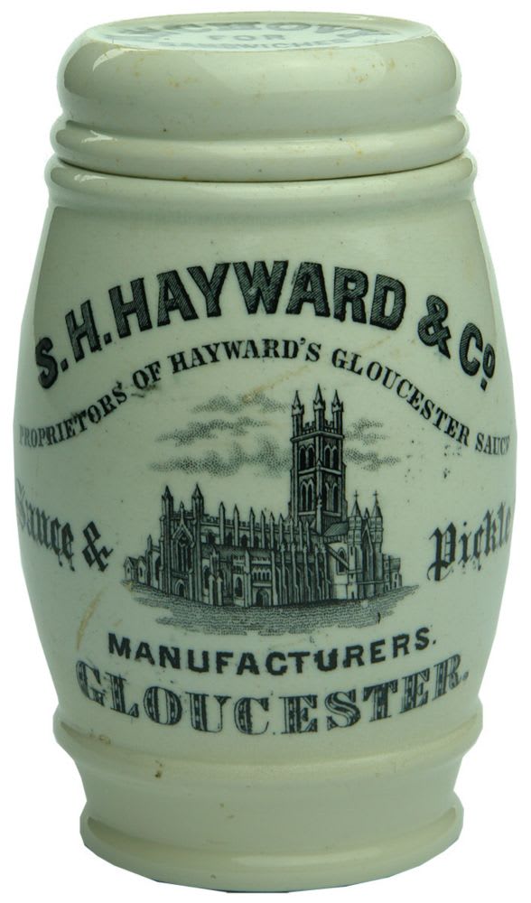 S. H. Hayward & Co, Gloucester, Anchovy Paste Barrel.