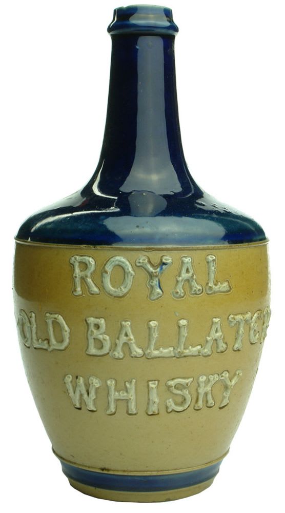 Whisky Jug. Royal Old Ballater Whisky.