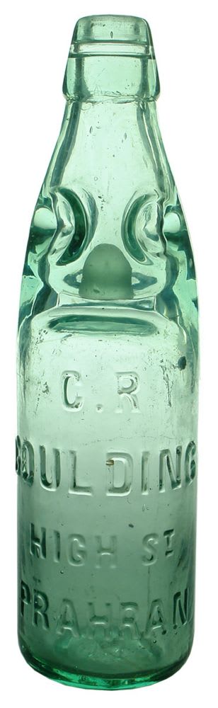 Codd. C. R. Goulding, Prahran. Dobson. 10 oz.