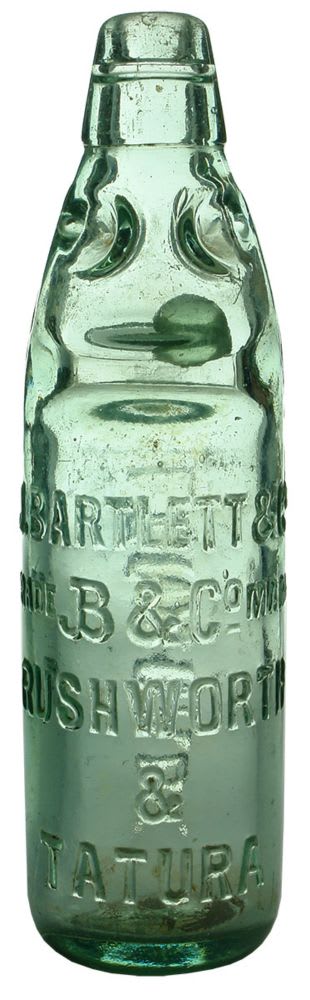 Codd. J. Bartlett & Co, Tatura. Dobson. 10 oz.