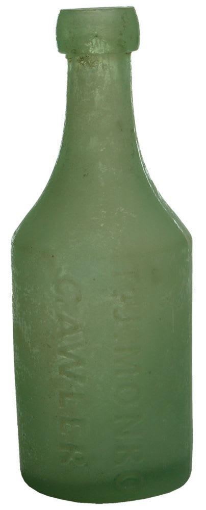 Dump Soda. 10 oz. Aqua. Monro, Gawler.