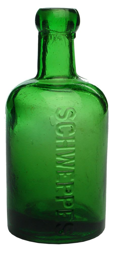 Dump Blob Top. Schweppes. Bright Green. 10 oz.