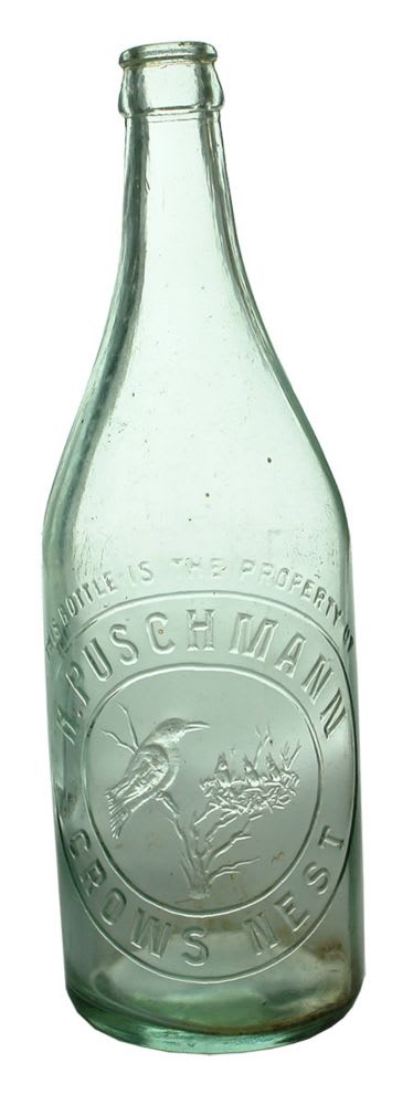 Crown Seal. Puschmann, Crows Nest. Aqua. 24 oz.