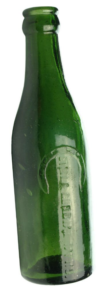 Crown Seal. Simla Cordial Manufacturers. Melbourne. Green. 6 oz.