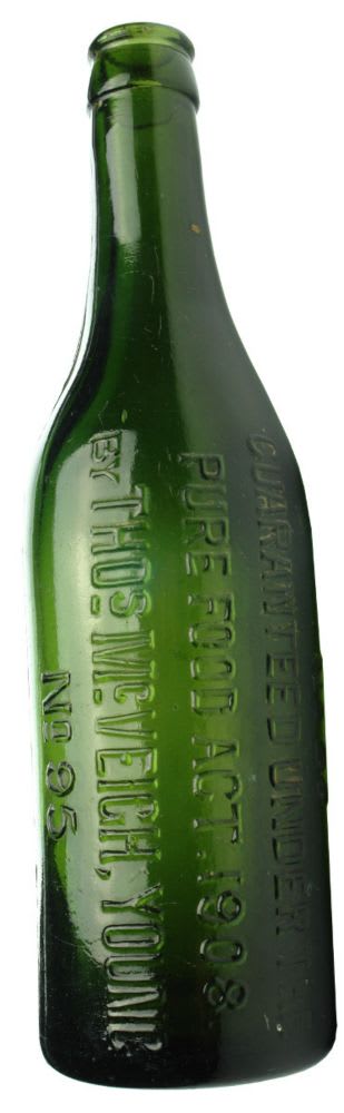 Crown Seal. Green. 10 oz. McVeigh, Young.