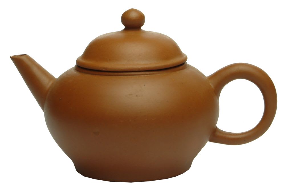 Chinese. Terracotta Teapot. 