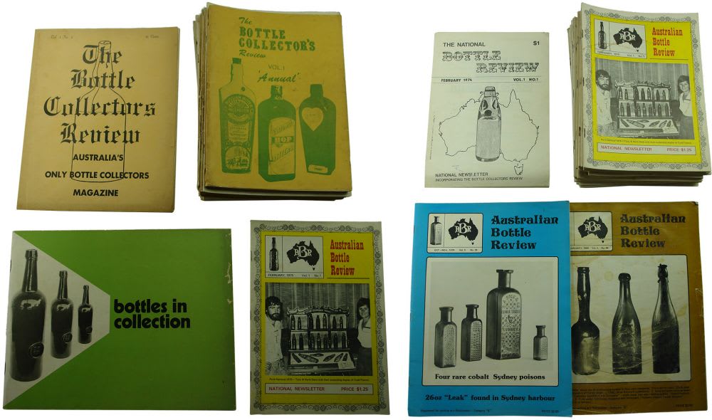 48 Australian Bottle Collecting Magazines