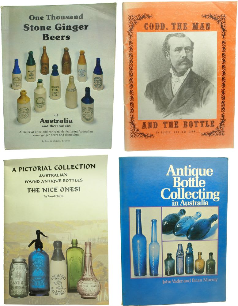 Four Australian Bottle reference books