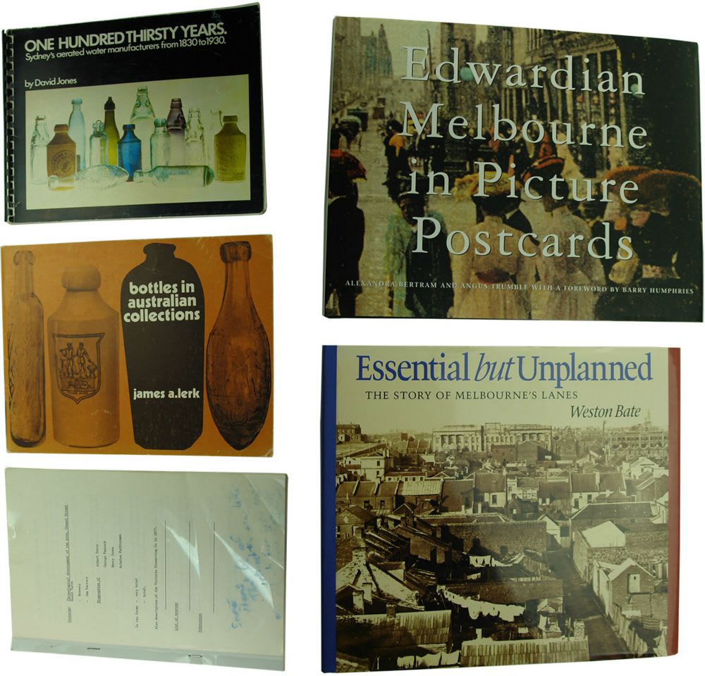 Five collecting and history books