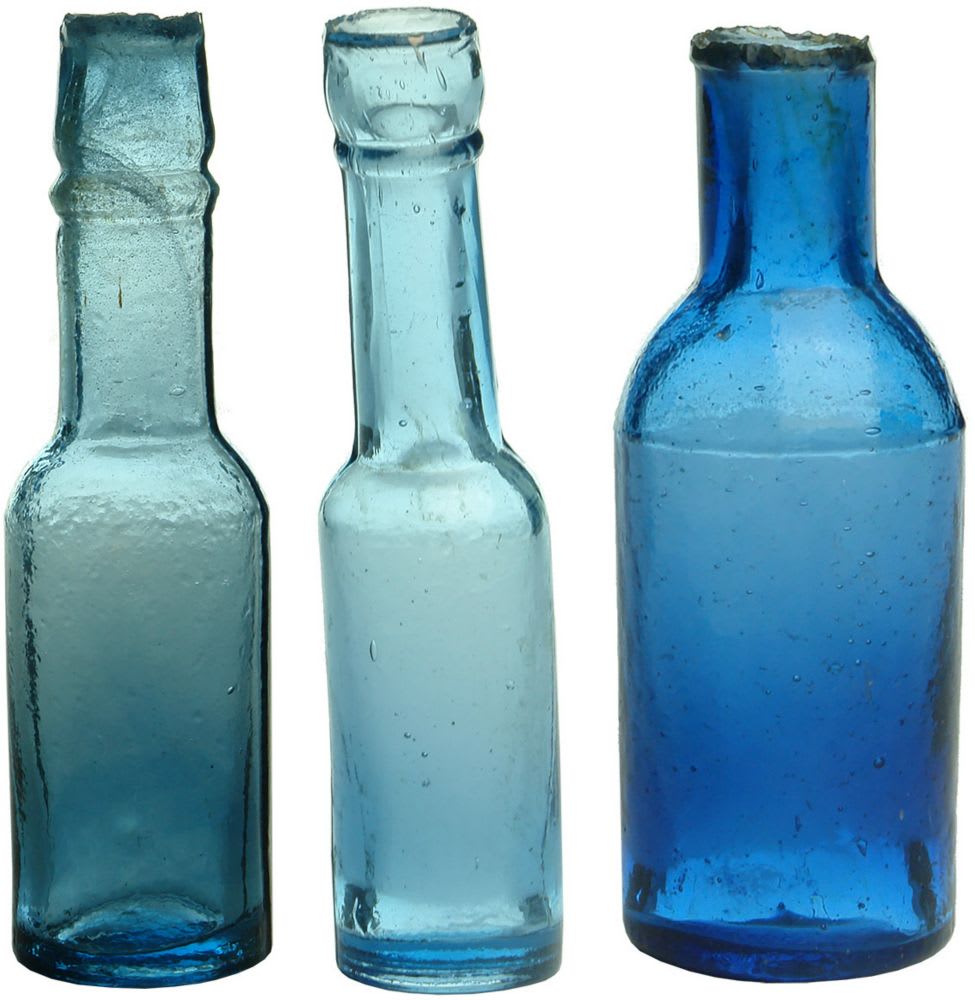 Three sample Castor Oils