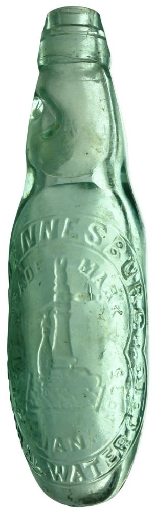 Codd Hybrid. Johannesburg Mineral Water Co. 10 oz.