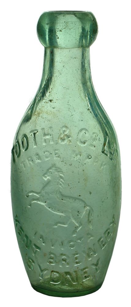 Blob Top Skittle. Tooth & Co Ltd., Sydney. Squat. 6 oz.