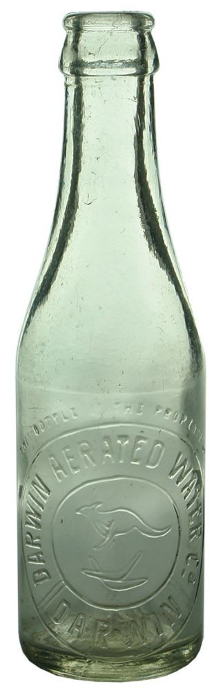 Crown Seal. Aqua. 06 oz. Darwin Aerated Water Co.