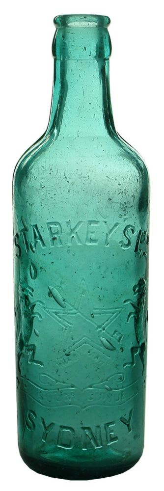 Crown Seal. Aqua. 10 oz. Starkey's Ltd. Sydney.