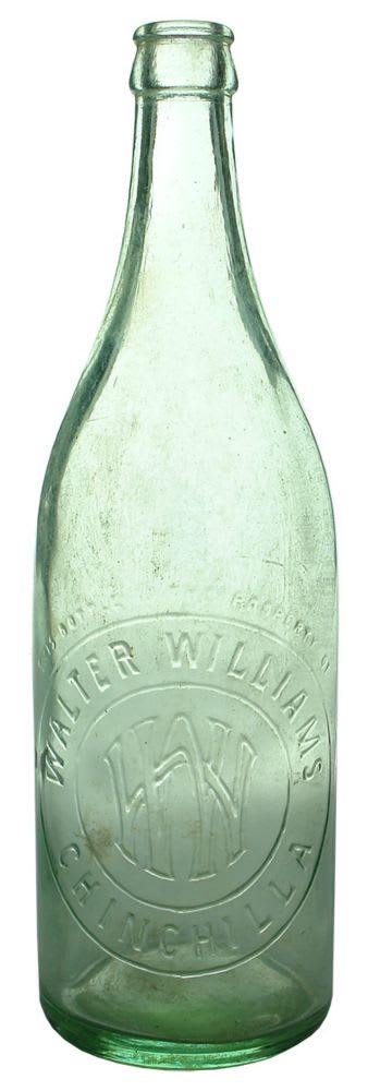 Crown Seal. Walter Williams, Chinchilla. Aqua. 24 oz.