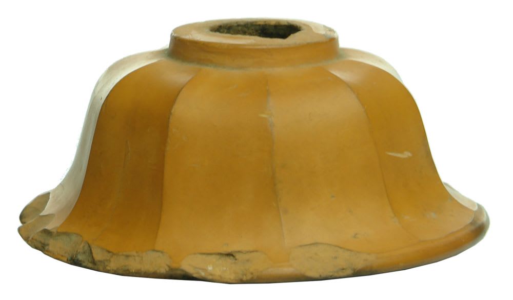 Chinese Terracotta Opium Bowl.