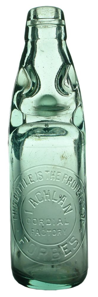 Codd. Niagara. 10 oz. Lachlan Cordial Factory, Forbes.