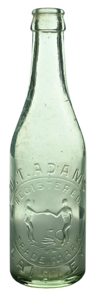 Crown Seal. Aqua. 10 oz. Adams, Laidley.