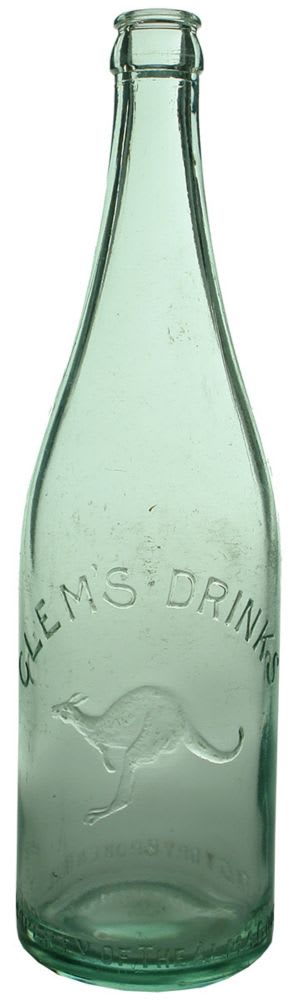 Clem's Drinks, Broken Hill crown seal, 26 oz.