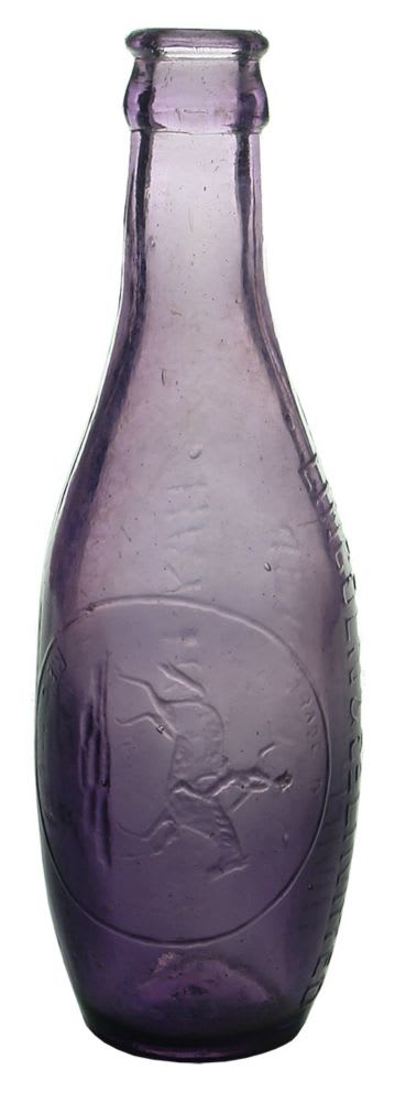 Crown Seal. Skittle. Lincoln, Narrandera, Hay, Hillston, Jerilderie. Amethyst. 6 oz.