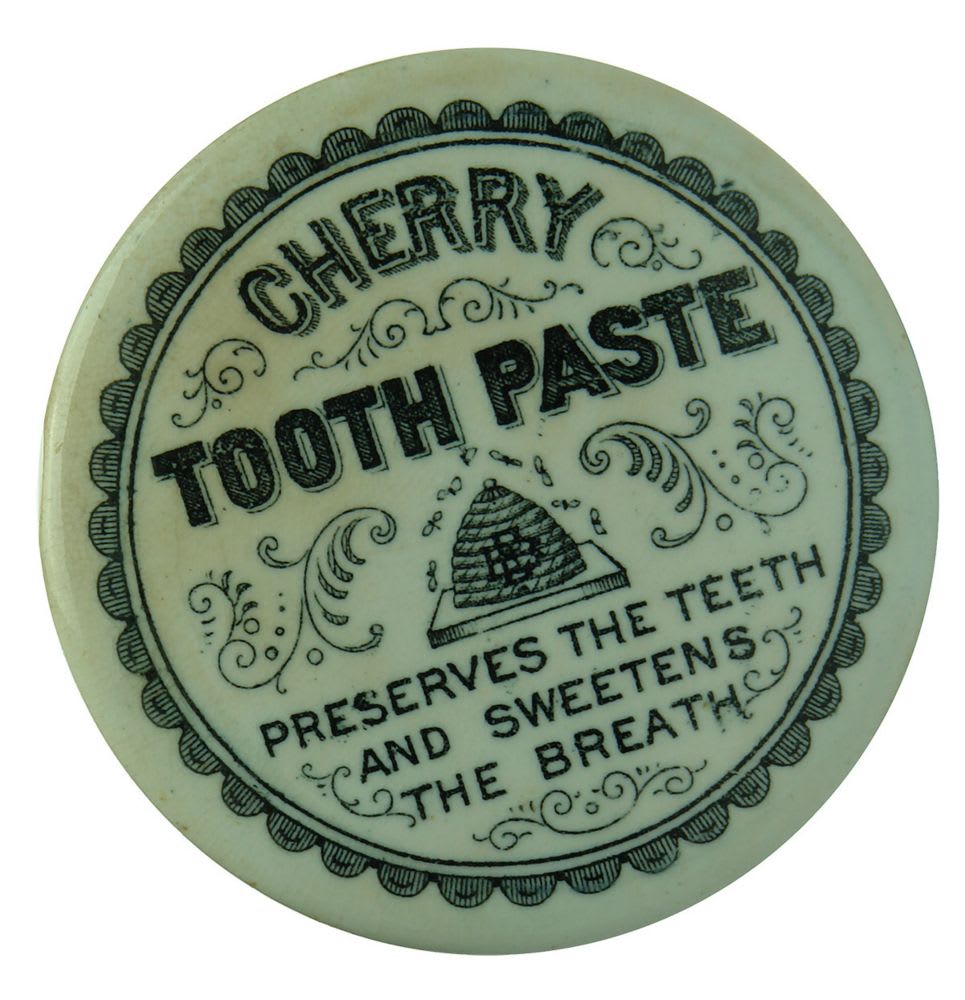 Pot Lid. Tooth Paste. Australian. Elliott Bros.