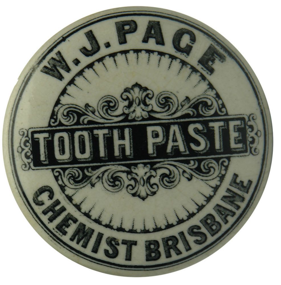 Pot Lid. Tooth Paste. Black & White. Page, Brisbane.