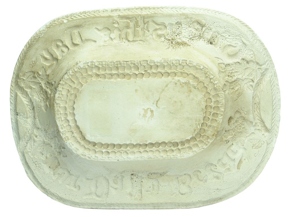 Lithgow Pottery Bread Plate Mould.