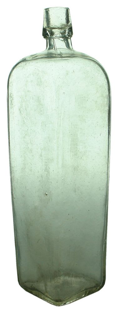 Gin. Flint Glass clear type. 