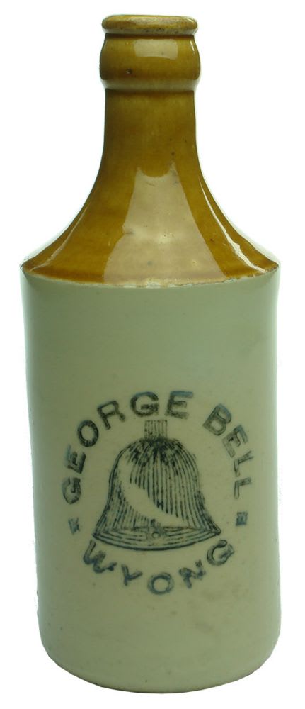 Ginger Beer. George Bell, Wyong. Crown Seal. Dump. Tan Top.