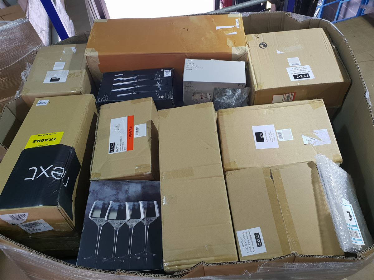 ‘NEXT’ Homeware Catalogue Returns | ‘NEXT’ Homeware Pallets due to Closure | Shipping Available direct from Vendor