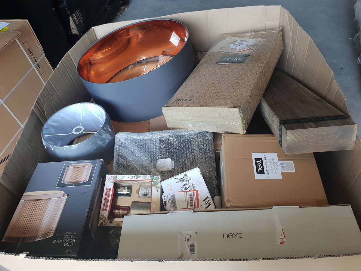 ‘NEXT’ Homeware Catalogue Returns | ‘NEXT’ Homeware Pallets due to Closure | Shipping Available direct from Vendor