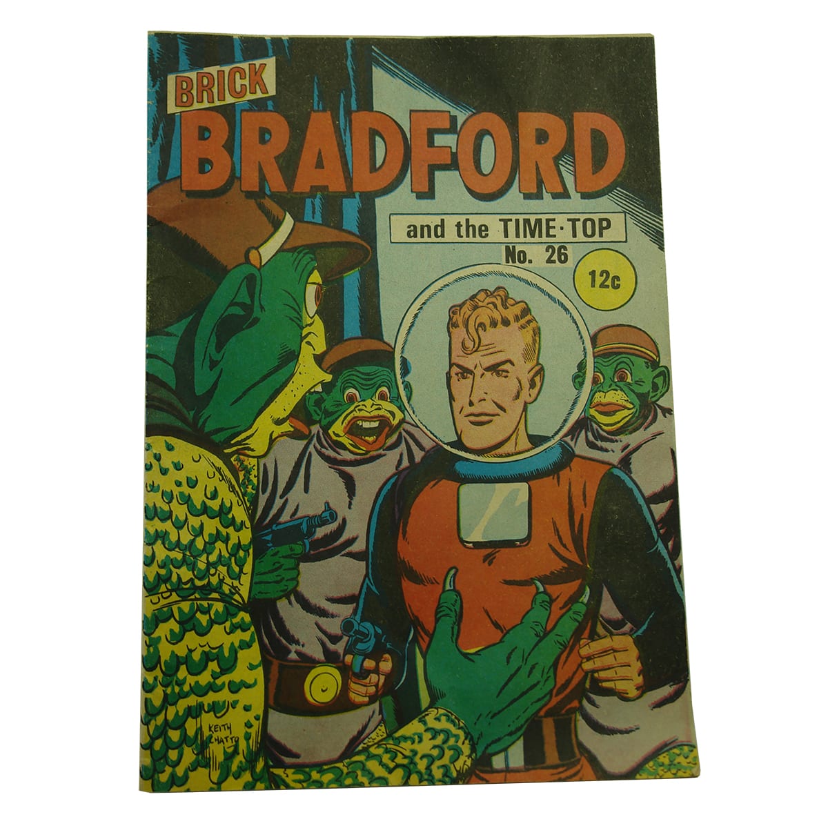 Comic Book. Brick Bradford.