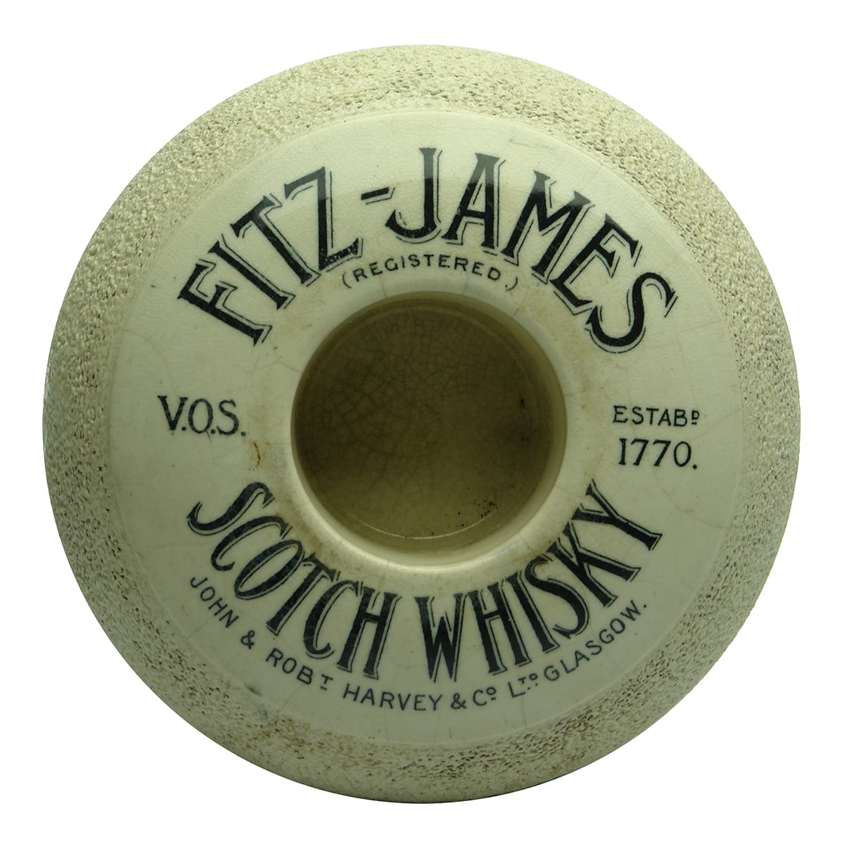 Advertising Match Striker. Fitz-James Scotch Whisky.