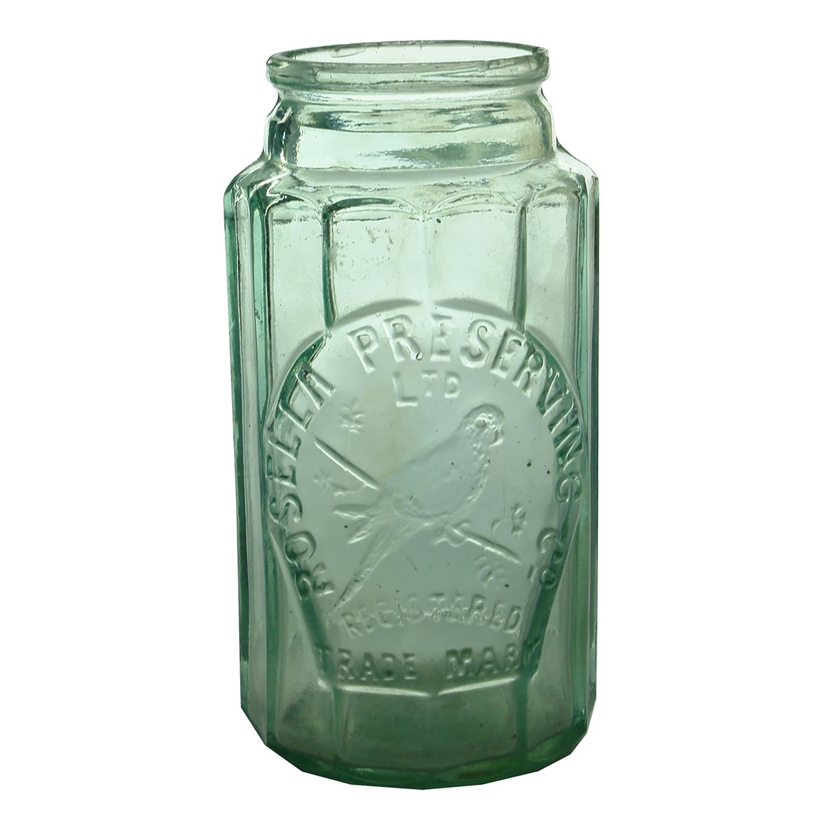Jar. Rosella. Ground Lip. 1 Pound.