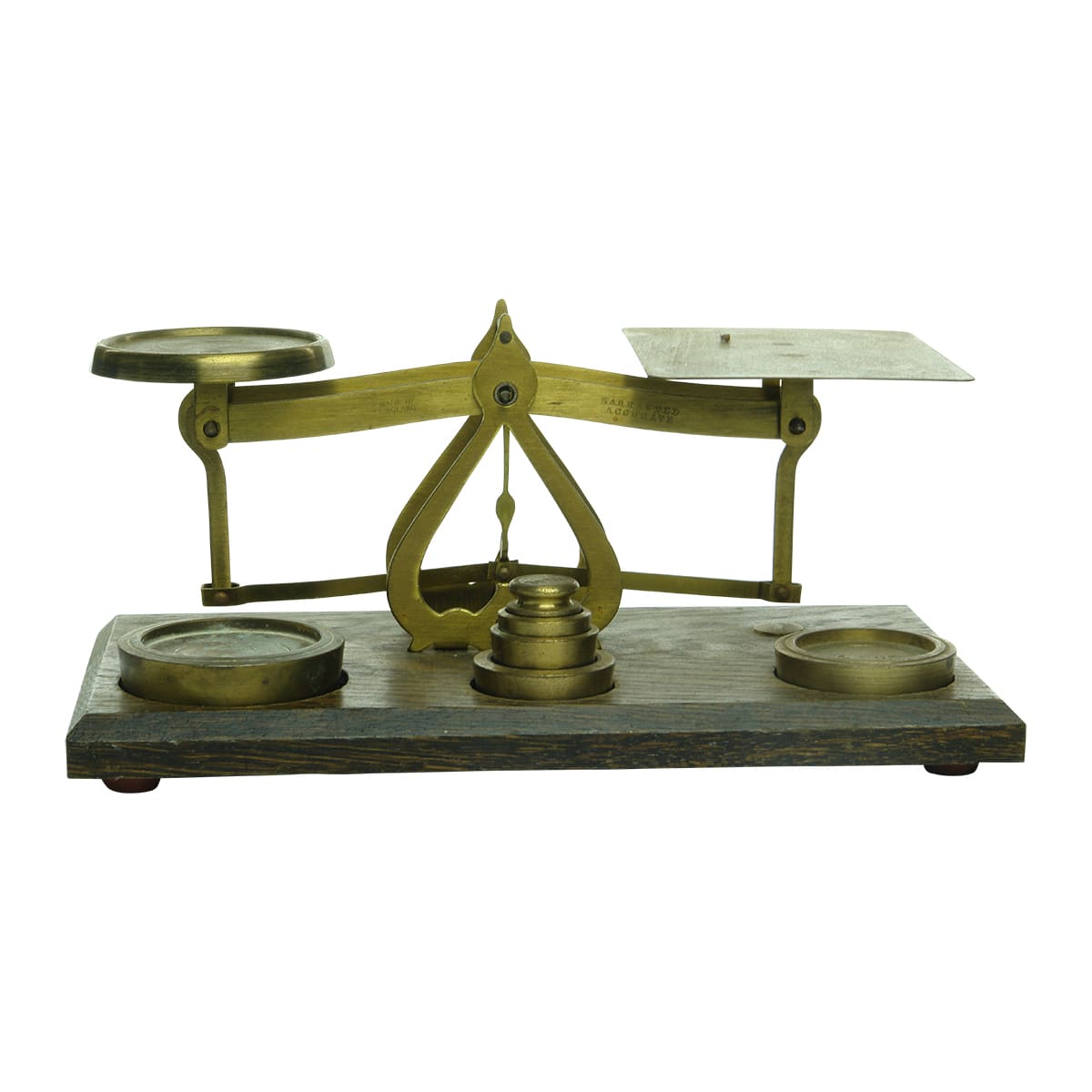 Brass Letter Scales & Weights