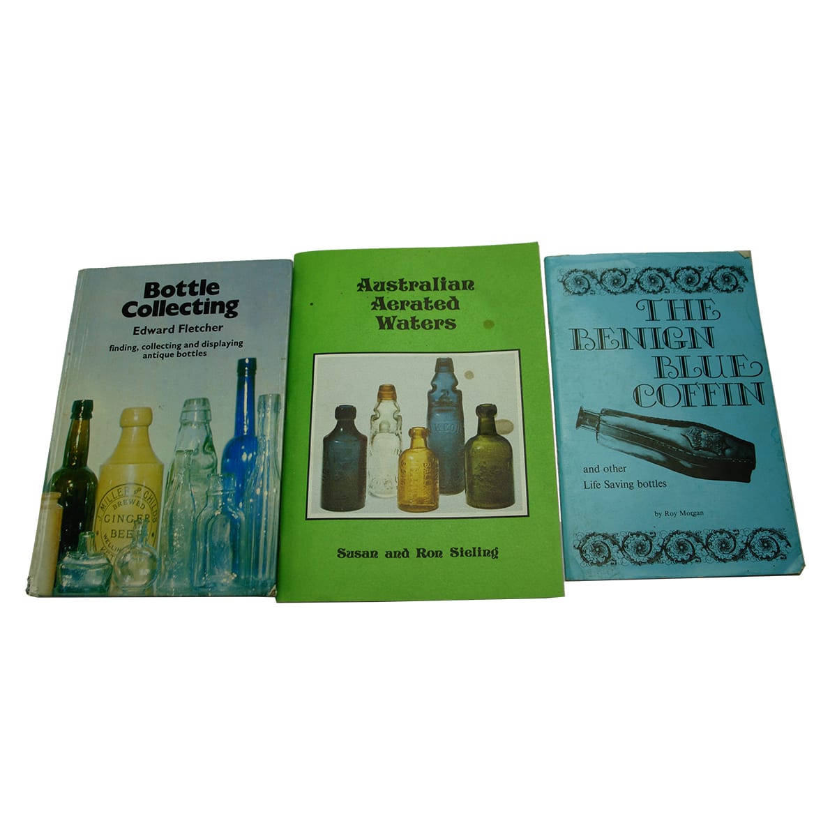 Three small Bottle Collecting Books