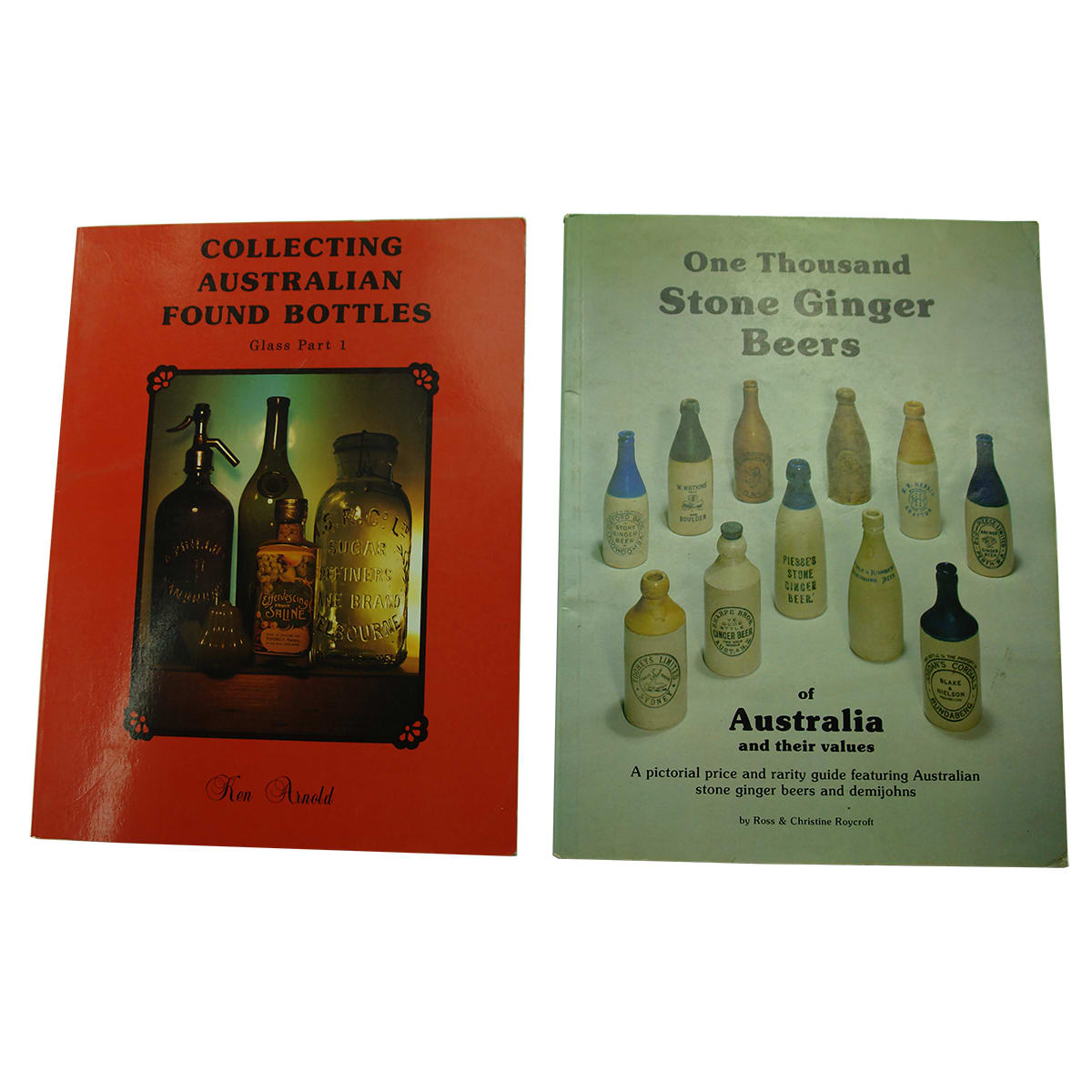 Books. Pair of Australian Bottle Collecting reference books