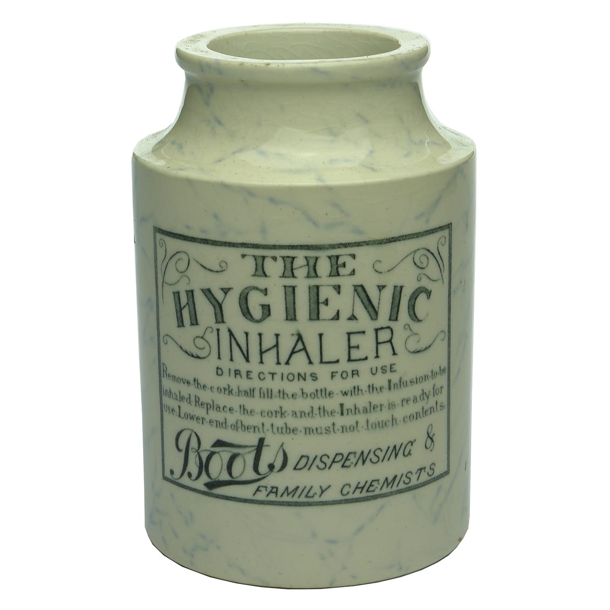 Inhaler. The Hygienic Inhaler, Boots.