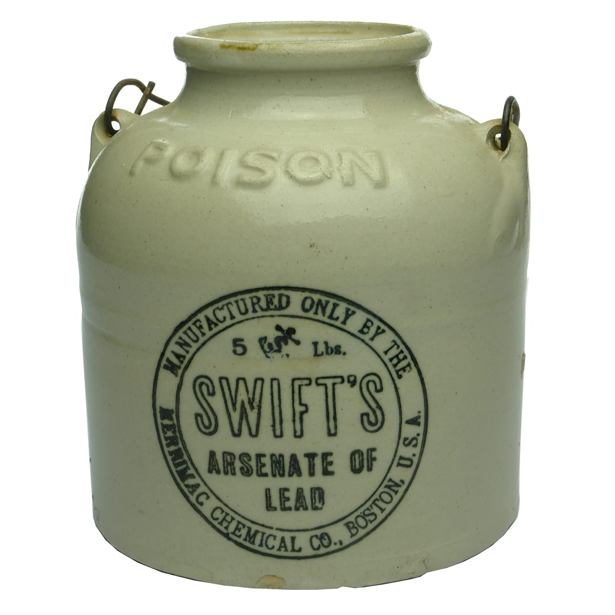 Arsenate of Lead. Swift's, Boston. 5 Pounds.
