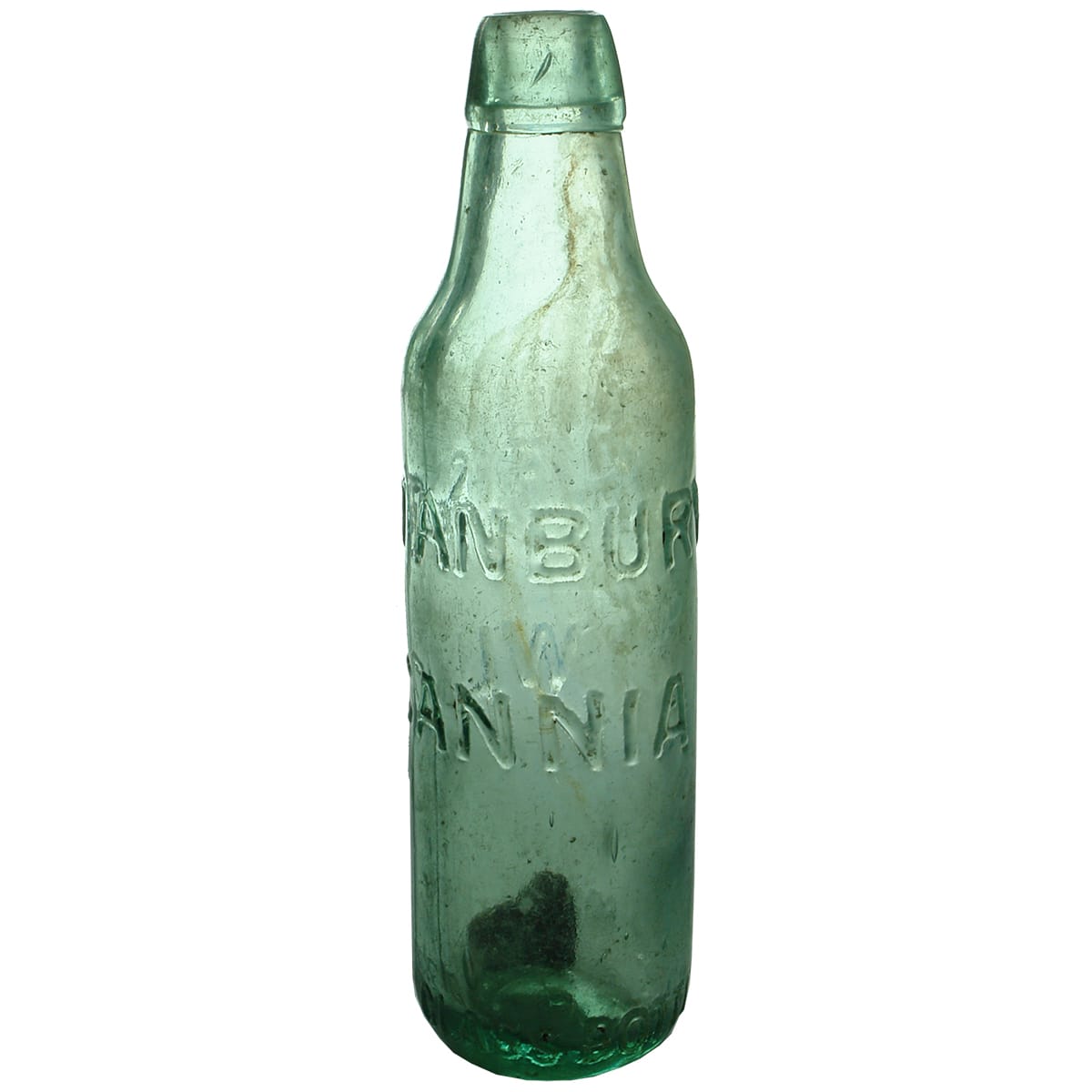 Lamont. Stanbury, Wilcannia. Melbourne Glass Bottle Co. Aqua. 10 oz.