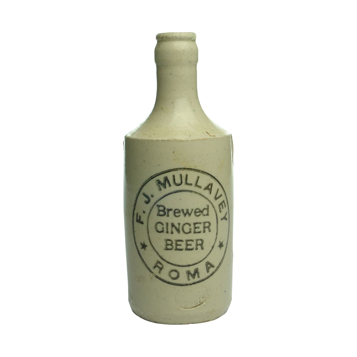 Ginger Beer. Mullavey, Roma. Dump. All White. Crown Seal.