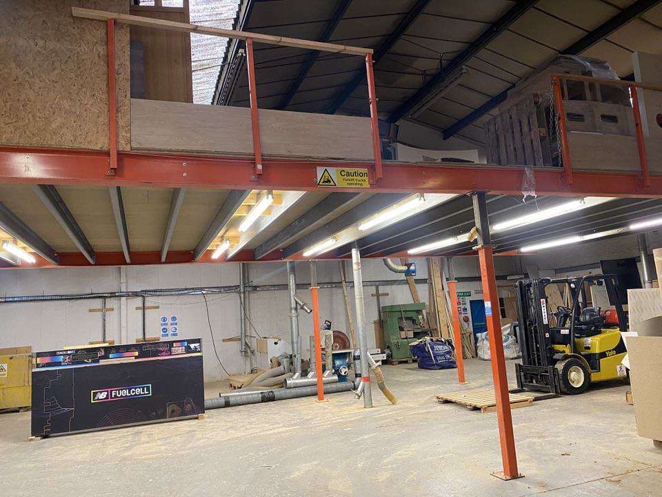Due To Liquidation – Remaining Assets of Shopfitters to Include Mezanine Floor, Woodworking Equipment & More
