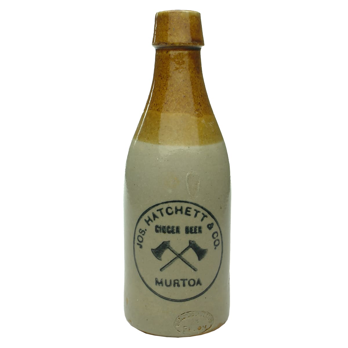 Ginger Beer. Jos. Hatchett & Co, Murtoa. Champagne. Tan Top.