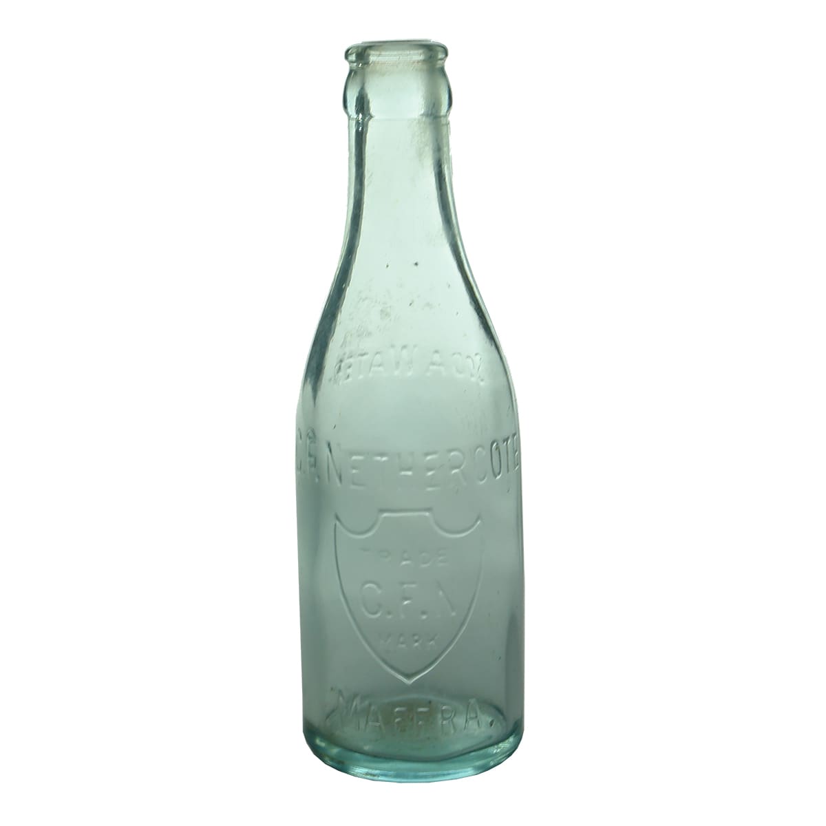 Crown Seal. Nethercote, Maffra. Champagne. Blue-Aqua. 6 oz.
