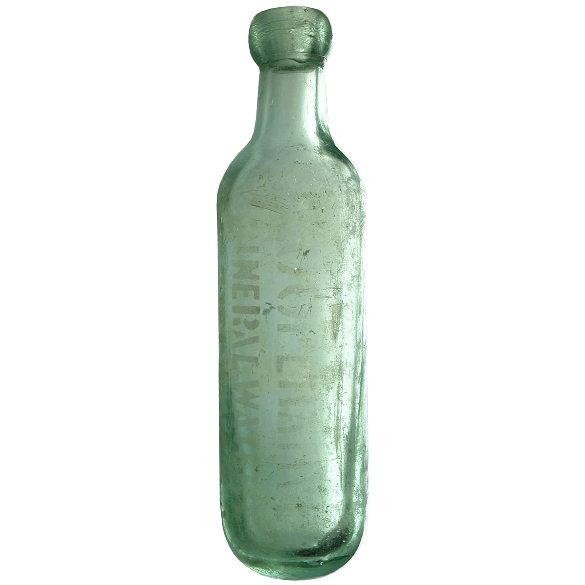 Maugham.  Co-Operative Mineral Water Co, Adelaide.  Fat body.  Sand blasted.  Aqua.  10 oz.