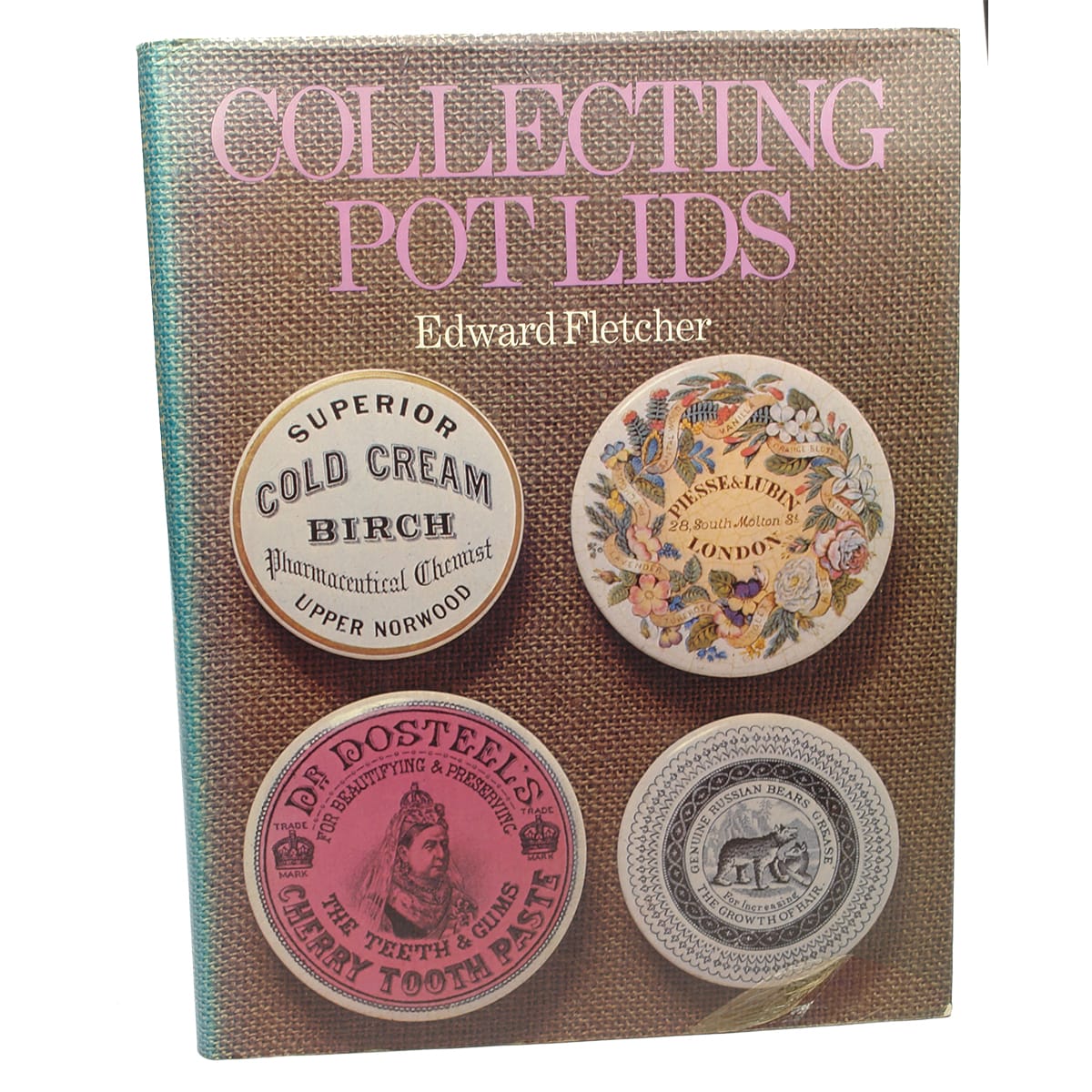 Book. Collecting Pot Lids, Edward Fletcher. 1975.
