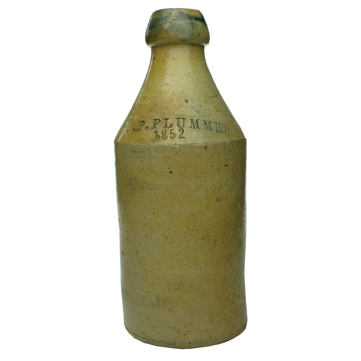 Stoneware Beer. Plummer 1852.