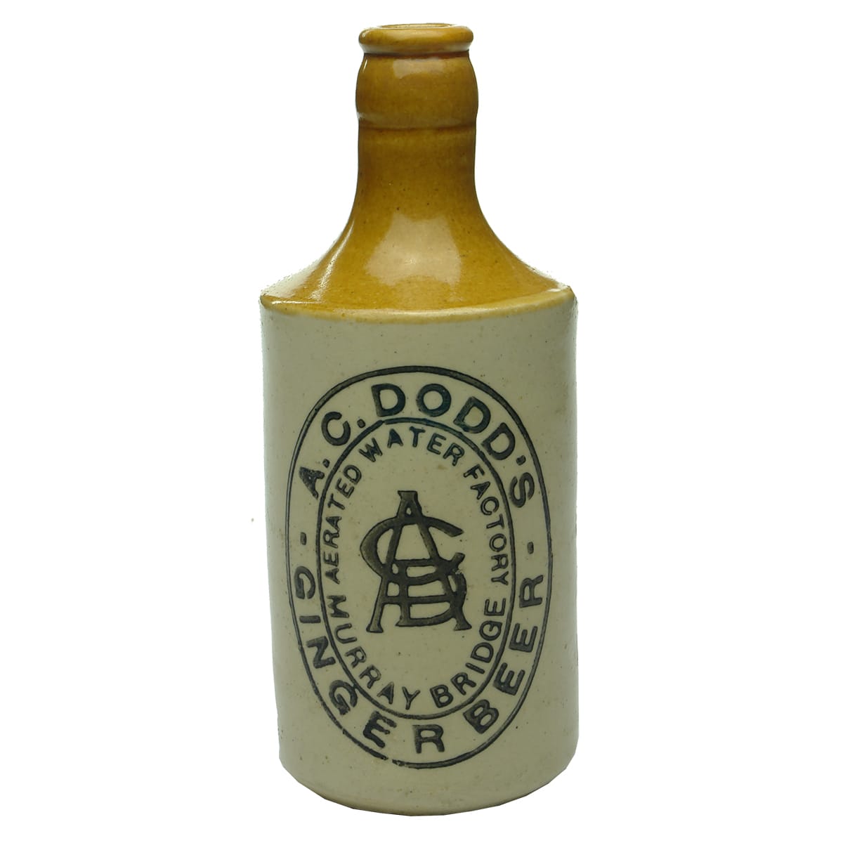 Ginger Beer. Dodd's, Murray Bridge. Crown Seal. Dump.